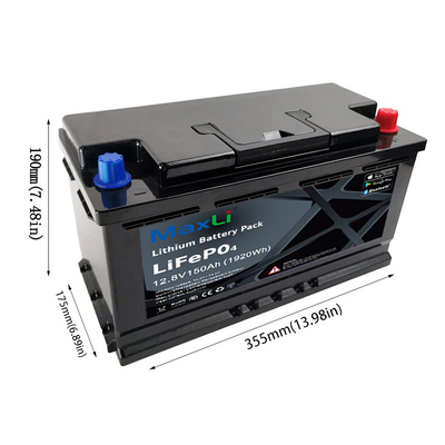 Solar Home Storage 100ah Lithium Battery Pack 12V With Bluetooth System