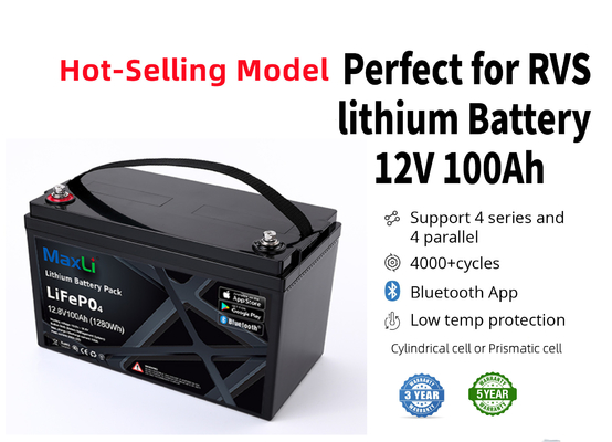 Group 31 Case 12V 100Ah deep cycle lithium ion battery