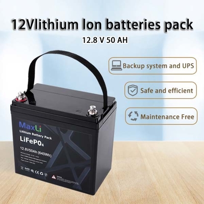 OEM 12v 50ah Lifepo4 Battery High Power Long Cycle prismatic cell 32700 6Ah 4S6P