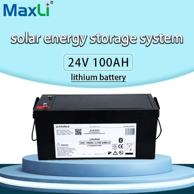 OEM Maxli 24v 100ah Lithium Battery Energy Storage Long Cycle Life