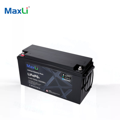 MaxLi 12V 150Ah Lithium Ion Storage Battery M8 Terminal Pure ABS Enclosure IP56