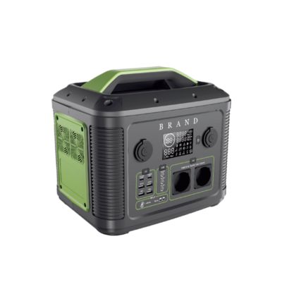 1000W Power Station LiFePO4 Battery LCD Display For Camping And Emergency Use