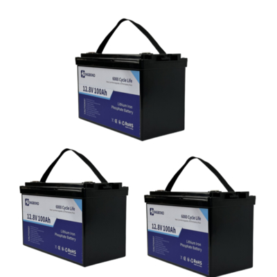 Industrial and Commercial Energy Storage Scalable High Voltage LiFePO4 System 12.8V 100Ah