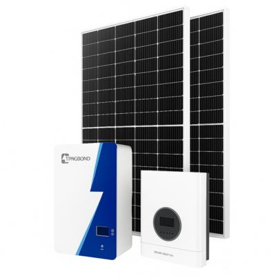 10kWh Off-Grid Solar Power Kit With Hybrid Inverter And Lithium Battery Storage
