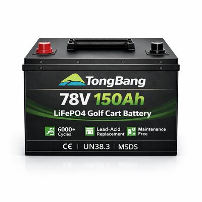 72V 150Ah Deep Cycle Lithium Battery for Electric Golf Cart