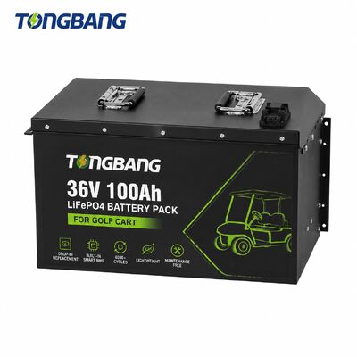 36V Golf Cart LiFePO4 Battery Pack Lithium Battery Pack Manufacturers