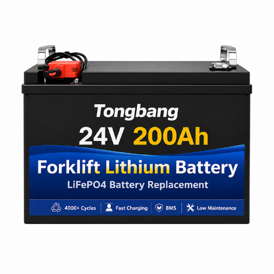 24V 200Ah Forklift Lithium Battery with Smart BMS Lithium Battery Pack Manufacturers