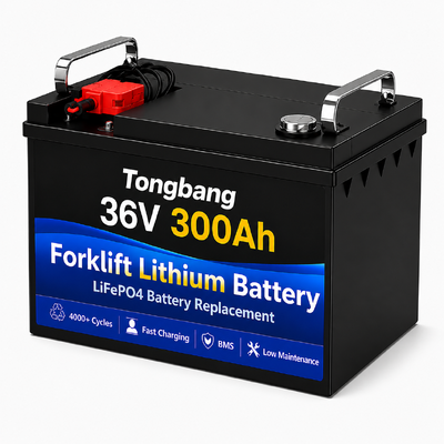 36V 300Ah LiFePO4 Forklift Battery for Reach Trucks Lithium Battery Pack Manufacturers