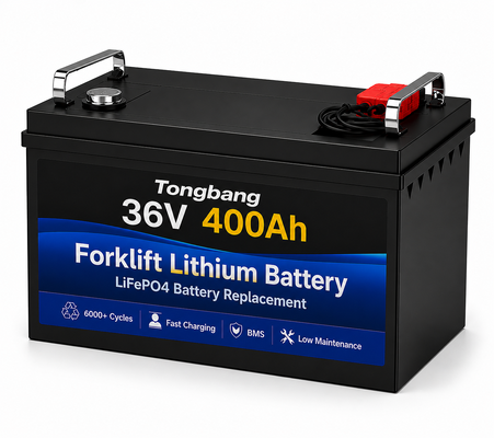 36V 400Ah LiFePO4 Forklift Battery with Extended Runtime Lithium Battery Pack Manufacturers