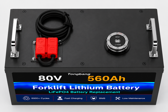 80V 560Ah Forklift Lithium Battery for Heavy Duty Industrial Operations Lithium Battery Pack Manufacturers