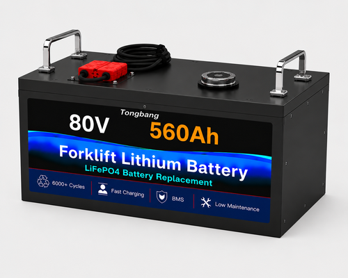 80V 560Ah LiFePO4 Forklift Battery for Large Equipment Fleets Lithium Battery Pack Manufacturers