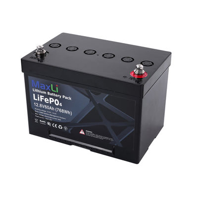 Smart BMS 60Ah 12V Lifepo4 Battery Deep Cycling ABS Plastic Case