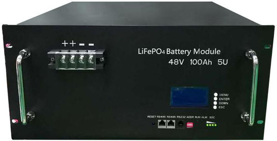 Renewable IP56 48 Volt 100Ah Deep Cell Lithium Battery