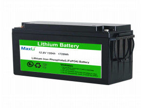 Customized 135Ah 12V Lithium Battery Bluetooth RV Battery Pack CE UN RoHS Certification