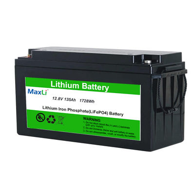 IP65 12 Volt 1728Wh Lifepo4 Lithium Ion Battery