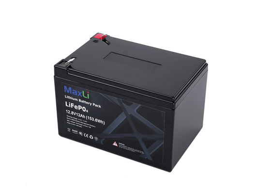 2000 Cycles 12V 12Ah 153.6Wh Prismatic Lifepo4 Battery
