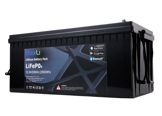 Deep Cycle IP56 12V 150Ah Lifepo4 Battery Pack Built in smart BMS