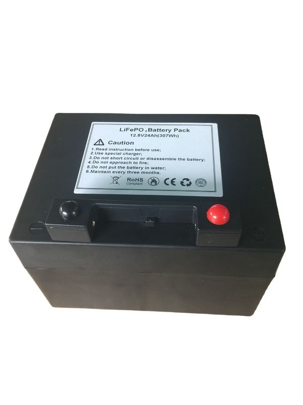 BMS 36 Hole Golf Trolley Battery 12V 24Ah LiFePO4 Battery For Powakaddy