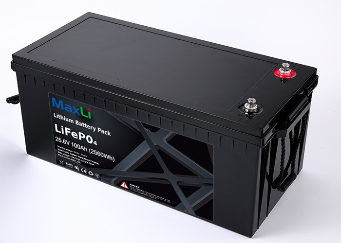 2560Wh 24V 100Ah RV batteries Deep cycle Caravan lithium ion battery pack