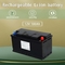 RV / Golf Cart 12V 100Ah Lithium Battery Rack Built In Smart BMS