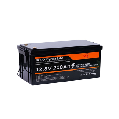 12.8V 200Ah LiFePO4 Lithium Iron Phosphate Battery Long Cycle Life Enhanced Safety