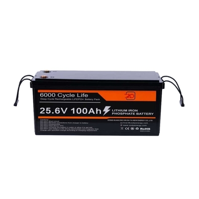 25.6V 100Ah Li Iron Phosphate Battery Continuous Energy Supply LiFePO4 Battery