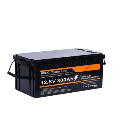 12.8V 300Ah 12V Lithium Phosphate Battery High Capacity Energy Storage Solution