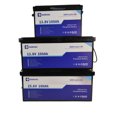 Compact Lifepo4 Battery Pack With BMS 6000 Cycles For Solar RV Marine Use