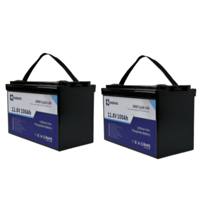 12.8V Lithium Ion Battery Pack 100Ah LiFePO4 , Deep Cycle for Solar and RV Systems