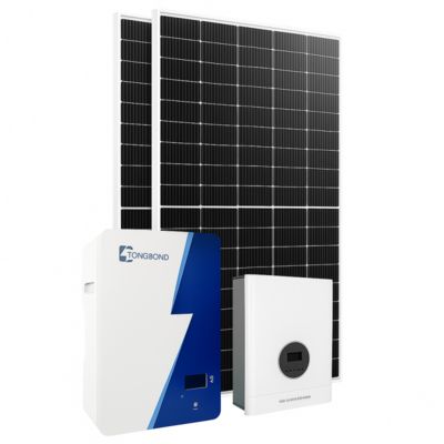 5kWh Off-Grid Solar Power System with 3000W Hybrid Inverter and Lithium Battery