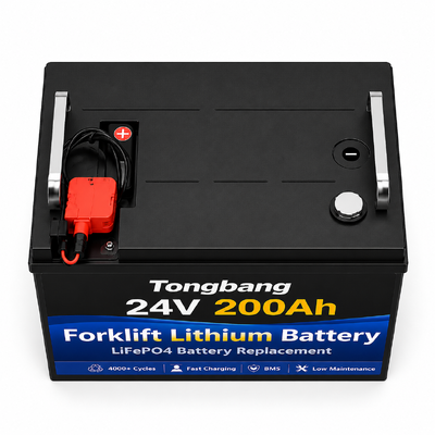 24V 200Ah Industrial Forklift Lithium Battery for Material Handling Lithium Battery Pack Manufacturers