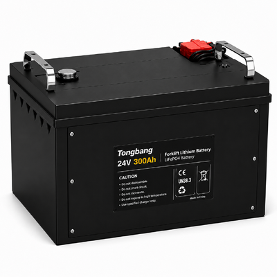 24V 300Ah Custom Forklift Lithium Battery with Steel Housing Lithium Battery Pack Manufacturer