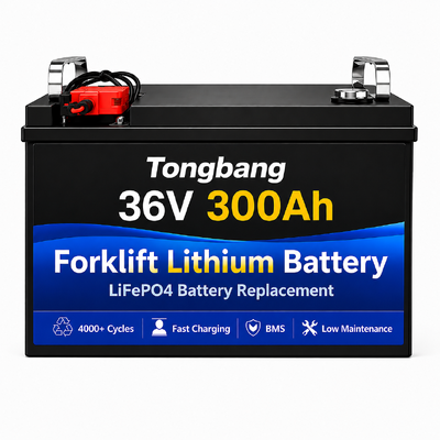 36V 300Ah OEM Forklift Lithium Battery with CAN Bus Communication Lithium Battery Pack Manufacturers