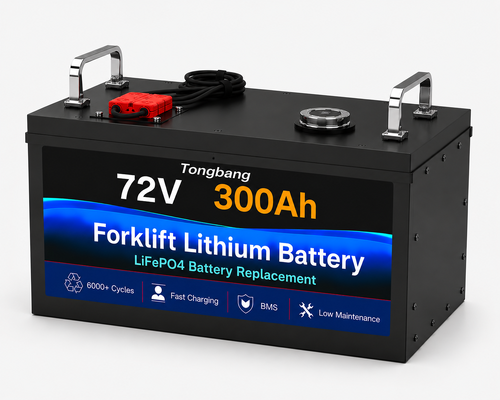 72V 300Ah High Voltage Lithium Battery with Smart BMS for Forklift Fleets Lithium Battery Pack Manufacturers