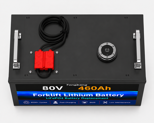 80V 460Ah LiFePO4 Forklift Battery for Large Equipment Fleets Lithium Battery Pack Manufacturers