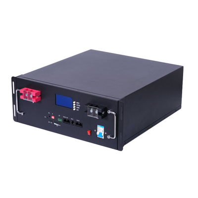 Rack Mount Lithium Iron LiFePO4 Battery 51.2V 100Ah Reliable Power 6000 Cycle Life