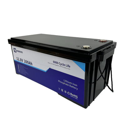 12.8V 200Ah Lithium LiFePO4 batterij met betere prestaties dan traditionele loodzuur