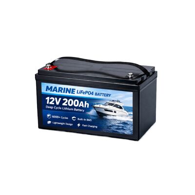 Batteria al litio marina da 12V 200Ah