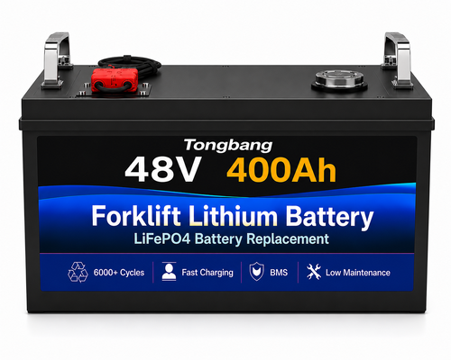 48V 400Ah LiFePO4 вилочная батарея для крупных распределительных центров Литийные батареи