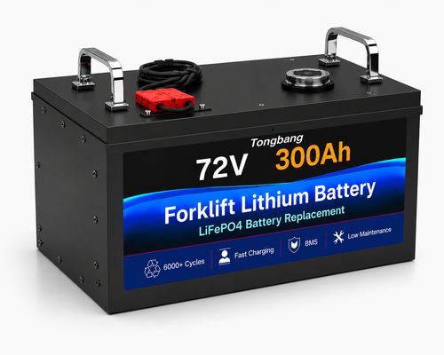 Batería de litio para carretillas elevadoras de alta tensión de 72V 300Ah con paquete de baterías de litio Smart BMS