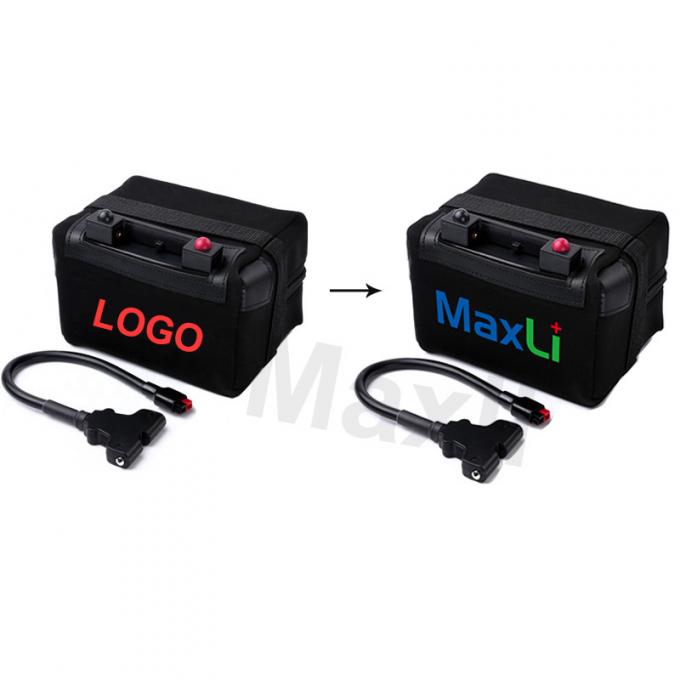 BMS 36 Hole Golf Trolley Battery 12V 24Ah LiFePO4 Battery For Powakaddy